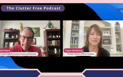 Pete and Kaye on the Clutterfree Podcast